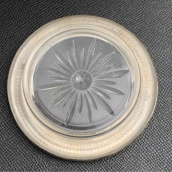 Sterling Rimmed Coasters 2 by Frank M Whiting - Picture 6 of 9